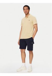 Lacoste Polo DH5522 Beżowy jasny Slim Fit. Typ kołnierza: polo. Kolor: beżowy. Materiał: bawełna #5