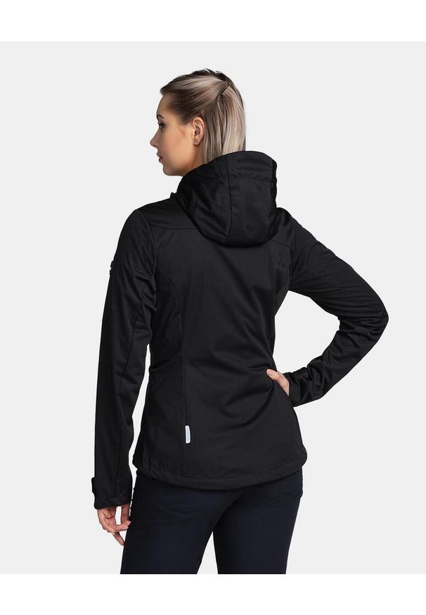 Kurtka softshell damska Kilpi BELTRA-W. Kolor: czarny. Materiał: softshell