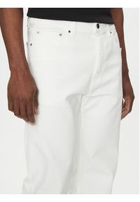 Michael Kors Jeansy CS5900K0UK Biały Straight Fit. Kolor: biały #5