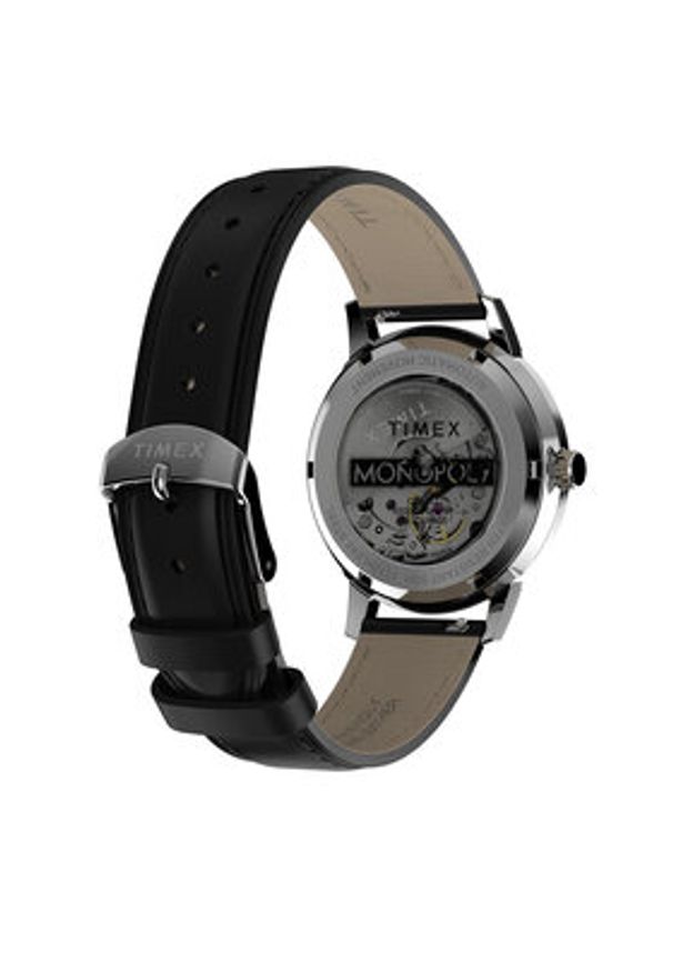 Timex Zegarek Lab Collab Automatic TW2Y46900 Czarny. Kolor: czarny. Styl: wakacyjny