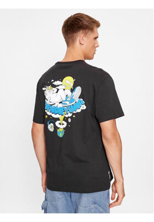 Puma T-Shirt Puma X Ripndip 622196 Czarny Relaxed Fit. Kolor: czarny. Materiał: bawełna