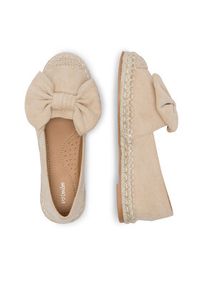 DeeZee Espadryle KL601-69 Beżowy. Kolor: beżowy. Materiał: materiał