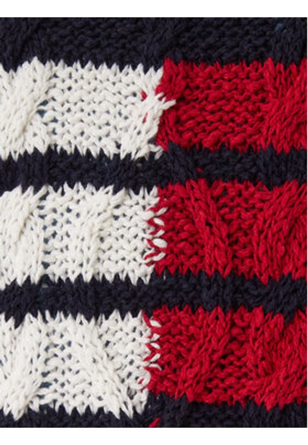 TOMMY HILFIGER - Tommy Hilfiger Sweter MW0MW42782 Écru. Kolor: kremowy. Materiał: bawełna
