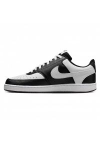 Nike COURT VISION LO NN P Sneakersy męskie. Okazja: na co dzień. Kolor: biały. Materiał: guma, syntetyk, jeans, materiał. Szerokość cholewki: normalna. Sezon: lato. Model: Nike Court #5