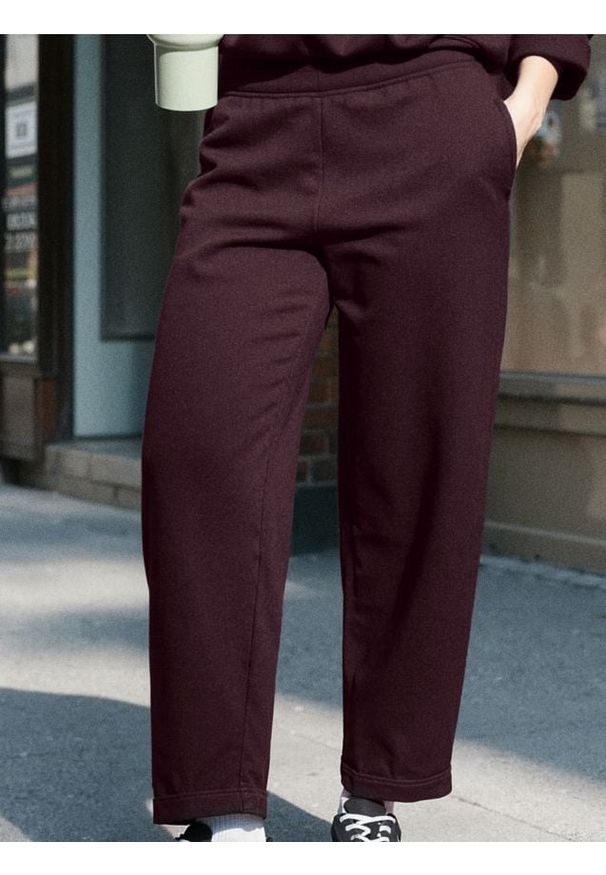 Sinsay - Bluza ze ściągaczami - czerwony. Kolor: czerwony