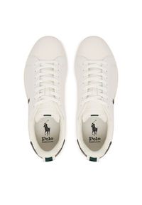 Polo Ralph Lauren Sneakersy Heritage Court II 809P01614001 Biały. Kolor: biały. Materiał: skóra #6