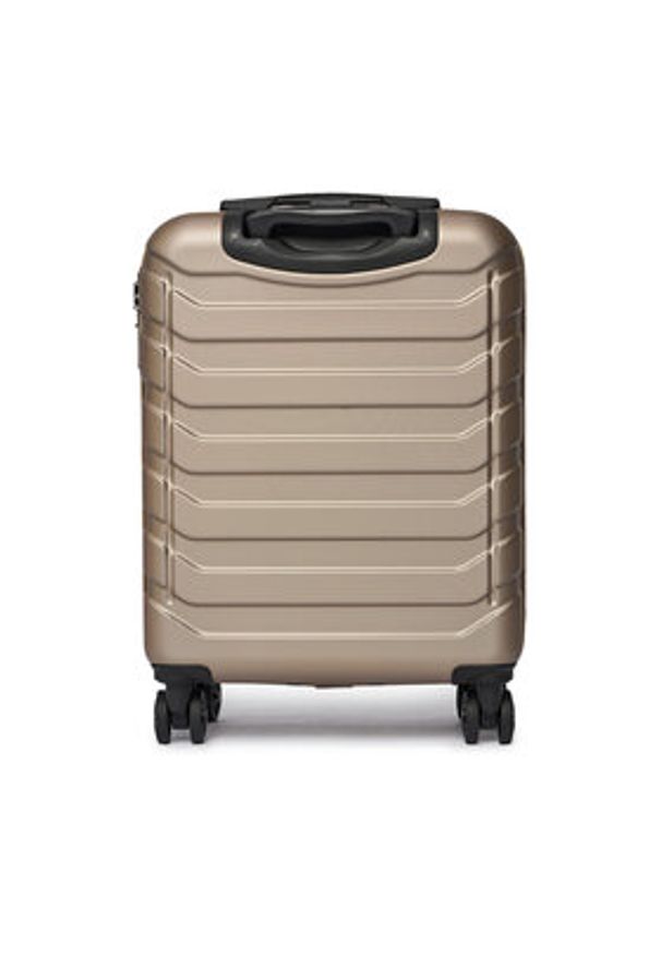 Gino Rossi - GINO ROSSI Walizka kabinowa CEO-GIN-S-002-05-GOLD Złoty. Kolor: złoty