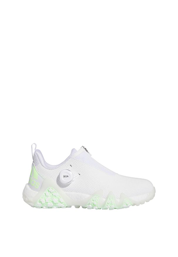 Adidas - Codechaos 22 BOA Spikeless Shoes. Kolor: biały, zielony, wielokolorowy. Materiał: materiał. Sport: golf