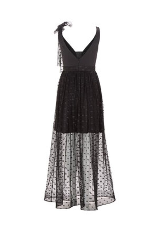 Swing Sukienka wieczorowa 5AI04600 Czarny Regular Fit. Kolor: czarny. Materiał: syntetyk. Styl: wizytowy