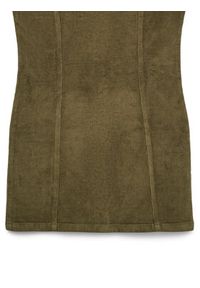 Vero Moda Sukienka codzienna Eden 10333959 Zielony Regular Fit. Okazja: na co dzień. Kolor: zielony. Materiał: bawełna. Typ sukienki: proste. Styl: casual #4