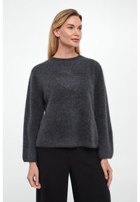 Marella - Sweter damski wełniany Nanti MARELLA MONOCHROME. Materiał: wełna