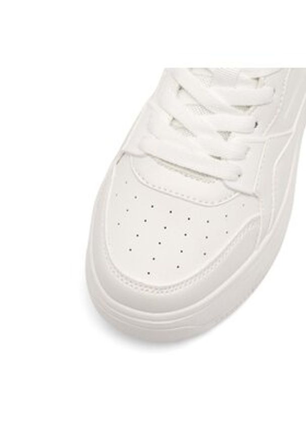 Sprandi Sneakersy BEAT MID WP40-22755C Biały. Kolor: biały. Materiał: materiał