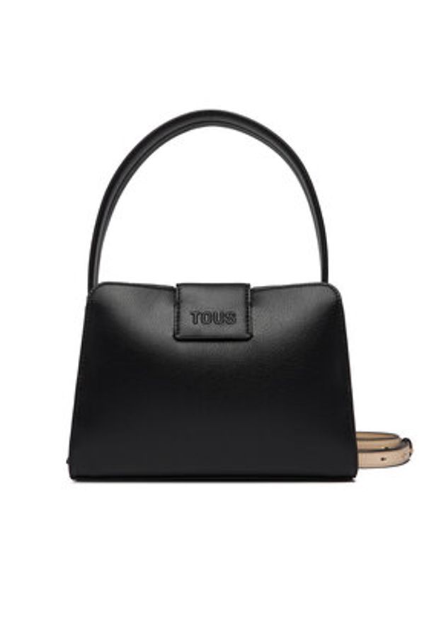 Tous - TOUS Torebka Kaos Icon 2002355451 Czarny. Kolor: czarny. Materiał: skórzane