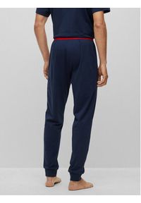 Hugo Spodnie piżamowe 50493128 Granatowy Regular Fit. Kolor: niebieski. Materiał: bawełna