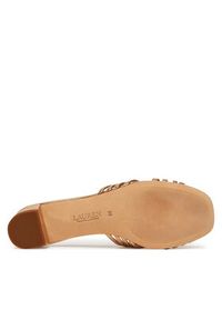 Lauren Ralph Lauren - LAUREN RALPH LAUREN Klapki Fay 802966855001 Złoty. Kolor: złoty. Materiał: skóra #6