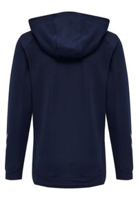 Bluza dziecięca z kapturem Hummel hmlLEAD poly. Typ kołnierza: kaptur. Kolor: niebieski. Materiał: tkanina. Sport: joga i pilates
