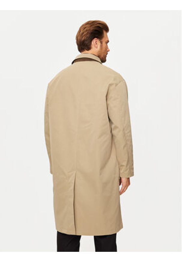 Jack & Jones Płaszcz przejściowy Pilo 12260472 Beżowy Regular Fit. Kolor: beżowy. Materiał: syntetyk