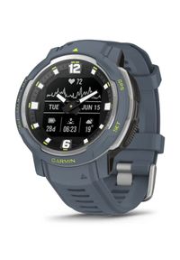 GARMIN - Garmin Instinct Crossover Standard Granatowy. Rodzaj zegarka: analogowe. Kolor: niebieski. Styl: sportowy