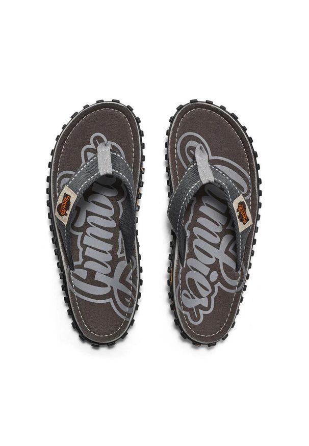 Gumbies - Japonki GUMBIES ISLANDER FLIP-FLOPS UNISEX. Kolor: szary. Styl: sportowy