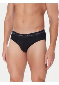 TOMMY HILFIGER - Tommy Hilfiger Komplet 3 par slipów UM0UM03471 Czarny. Kolor: czarny. Materiał: bawełna
