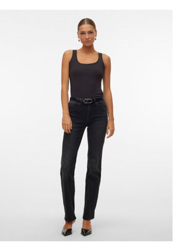 Vero Moda Top Million 10305800 Czarny Regular Fit. Kolor: czarny. Materiał: syntetyk