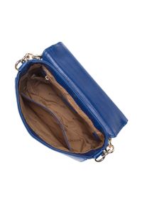 Wittchen - Damska torebka z ekoskóry o fakturze croco ciemnoniebieska. Kolor: niebieski. Wzór: haft, gładki. Dodatki: z haftem. Materiał: skórzane. Styl: elegancki #5