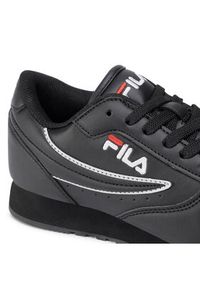 Fila Sneakersy Orbit Low Wmn 1010308.12V Czarny. Kolor: czarny. Materiał: skóra #4