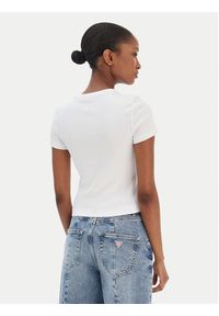 Guess T-Shirt W6RI22 KA0H1 Biały Slim Fit. Kolor: biały. Materiał: bawełna #2