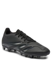 Adidas - adidas Buty do piłki nożnej Predator 24 Club Flexible Ground Boots IG7759 Czarny. Kolor: czarny. Materiał: skóra
