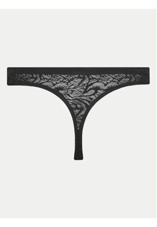 HOM Stringi 402886 Czarny. Kolor: czarny. Materiał: materiał