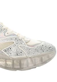 Pinko - PINKO - Sneakersy z cyrkoniami Rubino Diamond. Kolor: biały. Materiał: guma. Wzór: aplikacja. Sezon: lato, wiosna #3