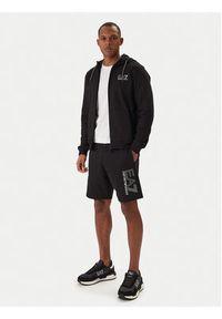 EA7 Emporio Armani Bluza 7M001314 AF13512 Czarny Regular Fit. Kolor: czarny. Materiał: bawełna #5