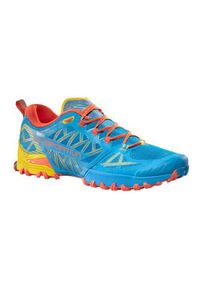 LA SPORTIVA - Buty trekkingowe męskie La Sportiva La Bushido Iii Gtx. Zapięcie: sznurówki. Kolor: niebieski. Materiał: materiał, tkanina, syntetyk. Szerokość cholewki: normalna. Sport: turystyka piesza