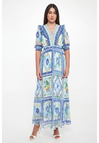 Hale bob - Sukienka szyfonowa maxi HALE BOB. Materiał: szyfon. Długość: maxi #5