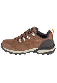 Buty Jack Wolfskin Refugio Texapore Low 4050821-5238 brązowe. Zapięcie: sznurówki. Kolor: brązowy. Materiał: tkanina, zamsz, skóra, guma #4