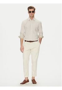 JOOP! Jeans Koszula 15 JJSH-92Hanson2K-W 30045977 Beżowy Regular Fit. Kolor: beżowy. Materiał: bawełna