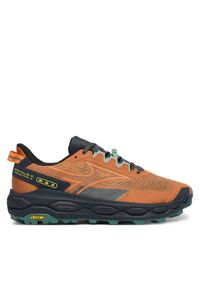 Mizuno Buty do biegania Wave Mujin 11 J1GJ2570 52 Pomarańczowy. Kolor: pomarańczowy. Materiał: materiał. Model: Mizuno Wave #1