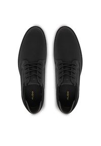 Aldo Półbuty Luca 13386639 Czarny. Kolor: czarny. Materiał: skóra