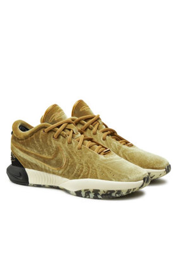 Nike Sneakersy Lebron XXI Qs FZ7883 700 Brązowy. Kolor: brązowy. Materiał: materiał