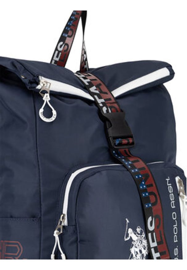 U.S. Polo Assn. Plecak BIUXT5680MIA Granatowy. Kolor: niebieski. Materiał: poliester, materiał