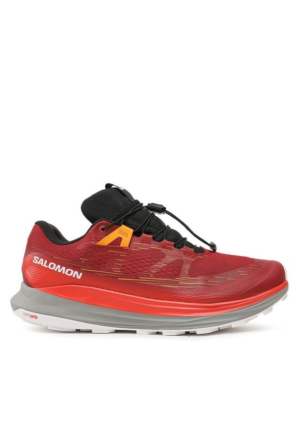 salomon - Buty do biegania Salomon. Kolor: czerwony