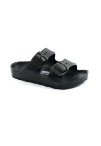 Klapki dla dzieci Birkenstock Arizona Eva Kids. Kolor: czarny. Materiał: materiał, syntetyk