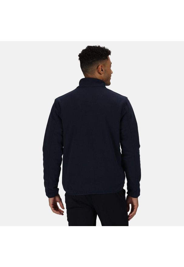 Regatta - Bluza Polarowa Męska Wodoodporne. Kolor: niebieski. Materiał: polar. Sezon: zima. Sport: turystyka piesza