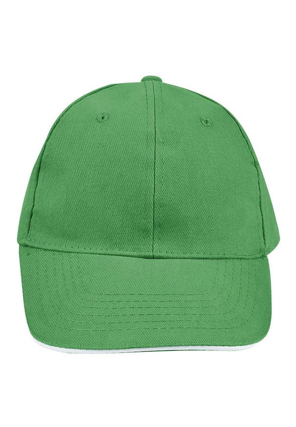 SOL'S - Czapka Z Daszkiem Buffalo 6 Panel. Kolor: zielony