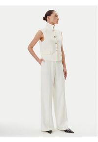 Herskind Kamizelka 5533519(G) Biały Regular Fit. Kolor: biały. Materiał: syntetyk #4