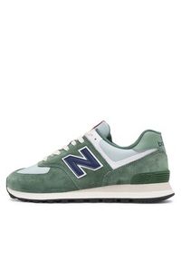 New Balance Sneakersy U574HGB Zielony. Kolor: zielony. Materiał: zamsz, skóra. Model: New Balance 574 #3