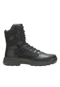 Buty Bates Tactical Sport 2 Tall Side Zip E03180 - czarne. Zapięcie: zamek. Kolor: czarny. Materiał: guma, poliester, zamsz, skóra. Szerokość cholewki: normalna. Sport: turystyka piesza