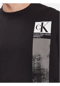 Calvin Klein Jeans Bluza J30J323416 Czarny Regular Fit. Kolor: czarny. Materiał: bawełna #5