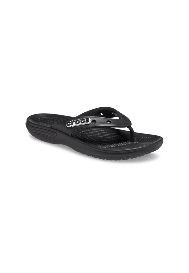 Crocs - Klapki Classic Flip Rozmiar 45-46 - 207713-001 Czarny. Kolor: czarny