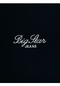 Big-Star - Koszulka dziewczęca z haftem granatowa Tomsa 403. Okazja: na uczelnię, na co dzień. Kolor: niebieski. Materiał: dzianina, jeans, prążkowany. Długość rękawa: krótki rękaw. Długość: krótkie. Wzór: haft. Styl: młodzieżowy, klasyczny, casual #4